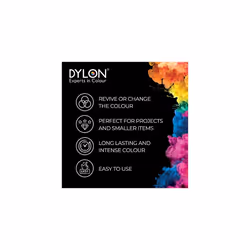 DYLON Hand Dye, Fabric Dye Sachet for Clothes, Soft Furnishings and Projects, 50 g - Passion Pink