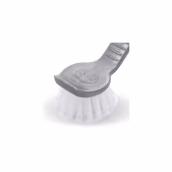 Addis 510290 Round Pot Dish Brush, Metallic, 5 x 4 x 21 cm