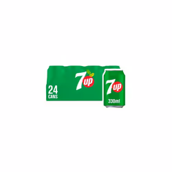 7UP Regular 330ml Cans (Pack of 24)
