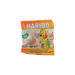 Haribo Tangfastics Sour Sweets Mini Bags, 16g x 100 packs