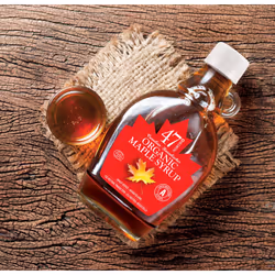 47? North Single Source Canadian Organic Maple Syrup Grade A Amber Rich 1x 1000ml