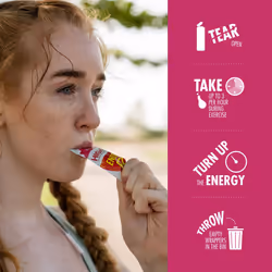 HIGH5 Caffeine Energy Gels - Quick Release Sports Gels to Power Muscles for Peak Performance - Natural Fruit Juice - On The Go Energy Boost for