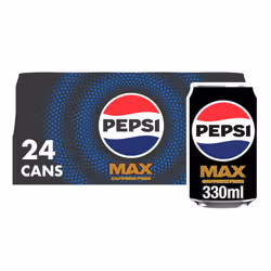 Pepsi Max No Caffeine, 24 x330ml