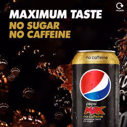 Pepsi Max No Caffeine, 24 x330ml