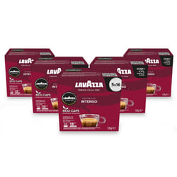 Lavazza A Modo Mio Intenso Coffee Capsules (5 Packs of 16)