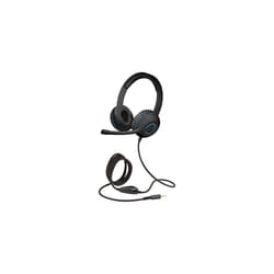 Cyber Acoustics 3.5mm Stereo Headset (AC-5002) with Noise-Canceling Microphone for PCs, Tablets, and Cell Phones in The Classroom or Home