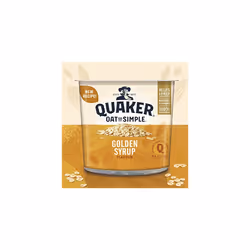Quaker Oat So Simple Golden Syrup Porridge Pots, 57 g (Pack of 16)