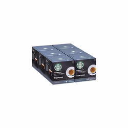 STARBUCKS Espresso Roast by Nescaf? Dolce Gusto, Dark Roast, Coffee Pods 6 x 12 (72 Capsules)