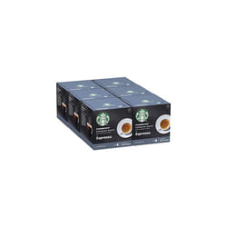 STARBUCKS Espresso Roast by Nescaf? Dolce Gusto, Dark Roast, Coffee Pods 6 x 12 (72 Capsules)