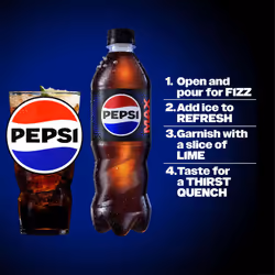 Pepsi Max 500ml (Pack of 24)