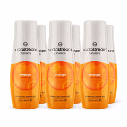 SodaStream Flavours Orange Mix, Fizzy Drink Maker Concentrate with Natural Fruit Flavouring, Aspartame Free SodaStream Syrup, ...