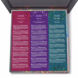 Creano Organic Herbal Tea Gift Set "Loose Tea" ? 9 Different Types of Tea in Metal Tins ? 122 g ? Vegan & Gluten Free ? Novelty 2024*