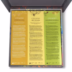 Creano Organic Herbal Tea Gift Set "Organic Herbal Tea" ? 90 Organic Tea Bags in 9 Different Varieties ? 180g*