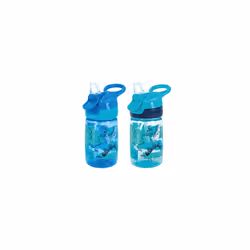 Nuby Incredible Gulp Water Bottle - No Spill Active Toddler Sippy Cup 360ml / 12oz Carry Handle Dishwasher and Microwave Safe ...