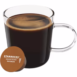 STARBUCKS Americano House Blend Medium Roast Coffee Pods by NESCAFÃ Dolce Gusto - 72 Coffee Americano Pods (6 packs)