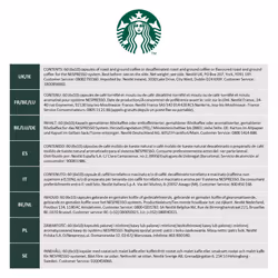 STARBUCKS Smooth Caramel Flavoured Coffee by Nespresso, Blonde Roast, Coffee Capsules 6 x 10 (60 Capsules)