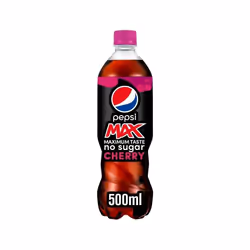 Pepsi Max Cherry 500ml (Pack of 24)