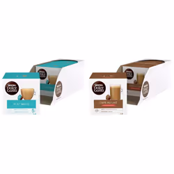 Nescafe Dolce Gusto Flat White Coffee Pods,16 Count (Pack of 3) & Nescafe Dolce Gusto Caf? Au Lait Decaffeinated Coffee Pods ...