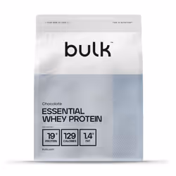 Bulk Essential Whey Protein Powder Shake, Chocolate, 1 kg, 28 Servings, Packaging May Vary