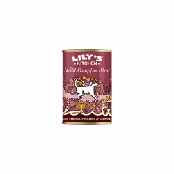 Lily's Kitchen Natural Adult Wet Dog Food Tin Campfire Stew Grain-Free Recipe 6 x 400g
