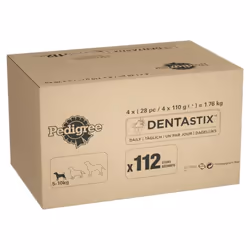 Pedigree DentaStix - Daily Dental Chews For Small Dogs (5-10 kg), 112 Sticks