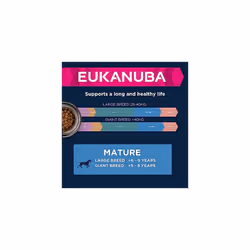 Eukanuba Complete Dry Dog Food for Mature Senior Large and Giant Breeds with Fresh Chicken 3 kg