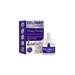 FELIWAY Optimum refill, the best solution to ease cat anxiety, cat conflict and stress in the home,48 ml (Pack of 1)