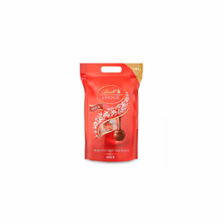 Lindt Lindor Milk Chocolate Truffles Bag - Approx 80 balls, 1 kg - Chocolate Truffles with a Smooth Melting Filling
