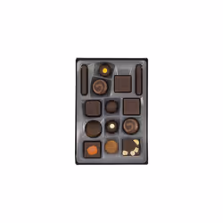 Hotel Chocolat - Serious Dark Fix H-box, 155g