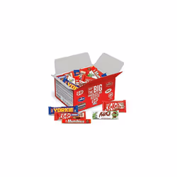 Nestle ? The Big Chocolate Box, 30 x Chocolate Bars ? KitKat, KitKat Chunky, Yorkie, Aero, Munchies ? Chocolate Sharing Gift, 1.3kg