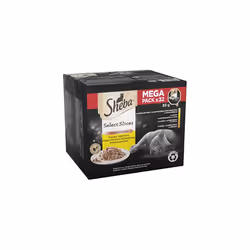 SHEBA Select Slices Cat Trays Poultry Collection in Gravy 32 x 85 g
