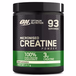 Optimum Nutrition Micronised Creatine Powder, 100% Pure Creatine Monohydrate Powder for Performance and Muscle Power, Unflavo ...