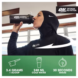 Optimum Nutrition Micronised Creatine Powder, 100% Pure Creatine Monohydrate Powder for Performance and Muscle Power, Unflavoured Shake, 93 Servings,