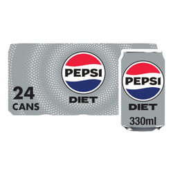 Pepsi Diet Cola Cans 24 x 330 ml