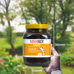 Nishikoi Sinking Food for Bottom Feeding Pond Fish - Small Pellets - 1710g