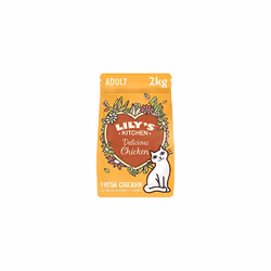 Lily's Kitchen Natural Adult Dry Cat Food Chicken Casserole Grain-Free Recipe 2kg