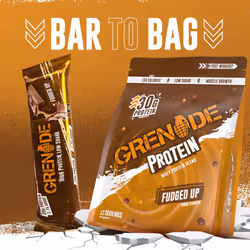 Grenade Whey Blend High Protein Powder, Low Sugar with 30g Protein per Serving, (12 Servings) - Fudged Up, 480 g (Pack of 1)