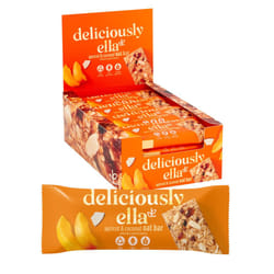 Deliciously Ella - Apricot & Coconut Oat Bar, Gluten-Free, Vegan Friendly, Healthy Snack, 50g (16 bars)