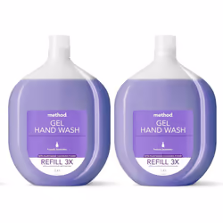 Method Hand Wash Refill, French Lavender, 2x 1L (Pack of 2)