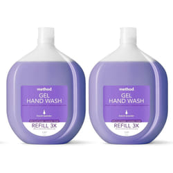 Method Hand Wash Refill, French Lavender, 2x 1L (Pack of 2)