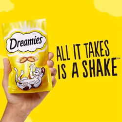 Dreamies Cat Treats Cheese 350g (pack of 2)