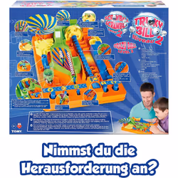 TOMY Screwball Scramble Level 2 Retro Children's Preschool Action Board Game, Puzzle Family Game, Kids Game For 5, 6, 7, 8 & 9 Year Old Boys & Girls