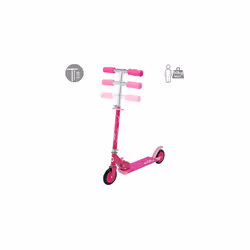 Evo Inline Childrens Scooter | 2 Wheeled Kids' Scooter | Kids Push Scooter Adjustable Handle Height | Easy Foldable Kids 2 Wheeled Scooter For Boys