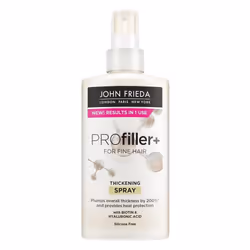 John Frieda PROfiller+ Thickening Spray with Heat Protection for Thin, Fine Hair, 150ml
