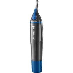 Remington Mens Battery Operated Nose Ear and Eyebrow Hair Trimmer Showerproof NE3850 Silver