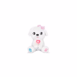 VTech Kosy the Kissing Puppy, Interactive Soft Toy, Kids Plush Toys for Sensory Play, Puppy Cuddle Toy for Role-Play, 200+ Ph ...