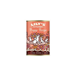 Lily's Kitchen Natural Puppy Wet Dog Food Tins Chicken Grain-Free Recipe 6 x 400g