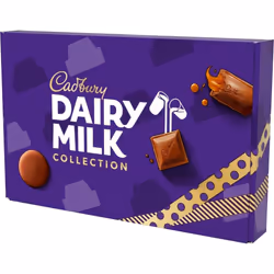 Cadbury Dairy Milk Big Night In Chocolate Hamper, Gift Box of 10 Assorted Bars and Bags, 1.04 Kg Bulk Box, Selection