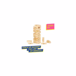 Hasbro Gaming Jenga Classic, Children's game that promotes reaction speed from 6 years