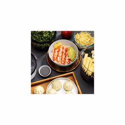 Salter 3-Tier Food Steamer - 7.5L Stainless Steel Multi-Cooker, Meat, Dumpling & Vegetable Steamer, Energy Efficient, 60 Minute Timer, 3 Removable